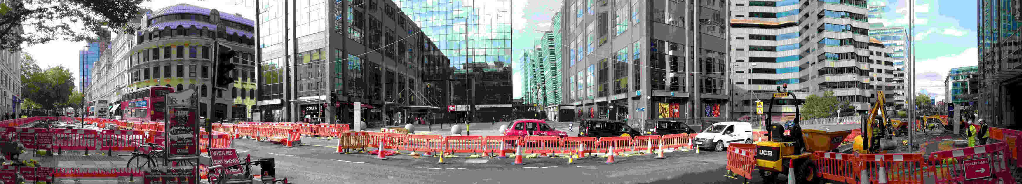 ImagesBirmingham/Birmingham Financial District Colmore Row - St Chads Panorama.jpg